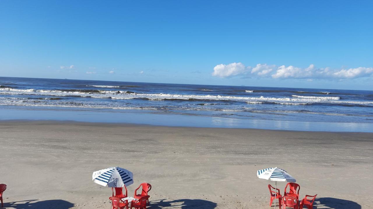 Apartamento Aconchego Pé na Areia Praia Grande  Exterior foto